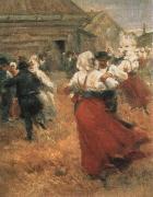 Anders Zorn country festival Sweden oil painting artist